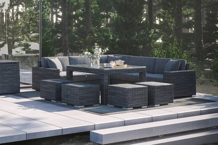 Technorattanowy wypoczynek na taras