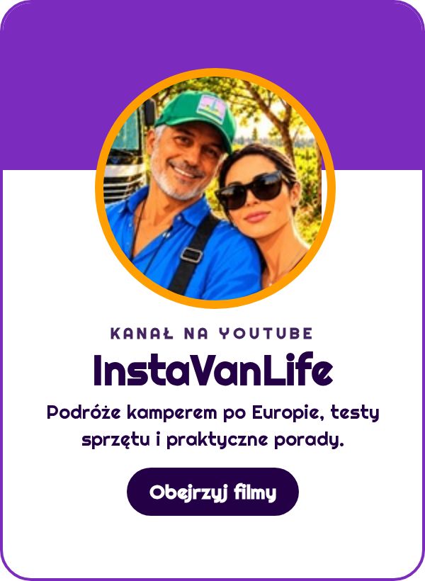 InstaVanLife – kanał o podróżach kamperem na YouTube